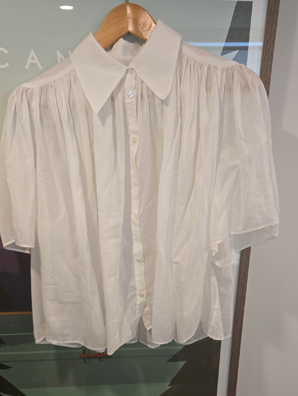 Banana Republic cotton silk sz s